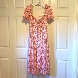 Princess Polly Off the Shoulder Midi Dress